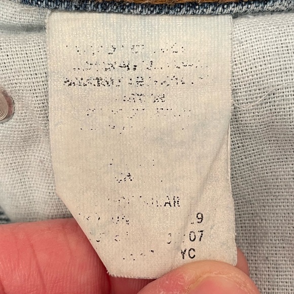 Harley Davidson Men's Blue Denim Straight Leg Medium Wash Jeans Measures 36x32 - Picture 9 of 9